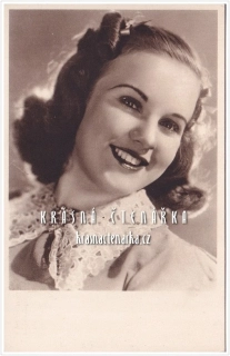 DEANNA DURBIN ve filmu "Její první láska" v Bio na Příkopě