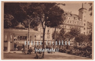 JANSKÉ LÁZNĚ, Pohled na střed města