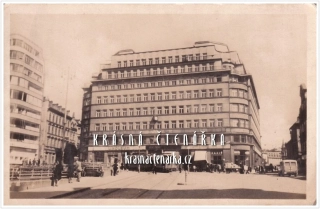 LIBEREC, Palác Dunaj a Soukenné náměstí 