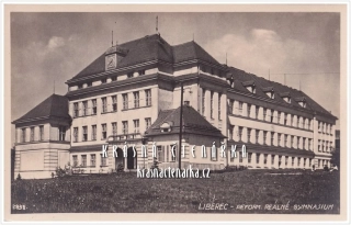 LIBEREC, bývalé gymnázium, nyní budova A Technické univerzity