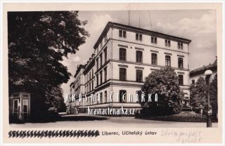 LIBEREC, Základní škola 5. květen, bývalý Učitelský ústav