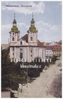 LIBEREC, Kostel Nalezení sv. Kříže