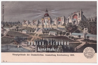 LIBEREC, Německočeská výstava / Deutschböhmische Ausstellung 1906