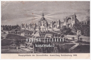 LIBEREC, Německočeská výstava / Deutschböhmische Ausstellung 1906
