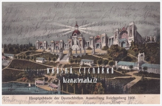 LIBEREC, Německočeská výstava / Deutschböhmische Ausstellung 1906