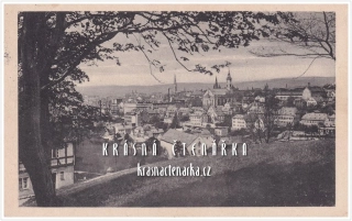 LIBEREC, Střed města a pohled na evangelický kostel