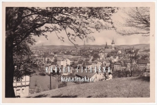 LIBEREC, Střed města a pohled na evangelický kostel