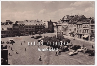 ČESKÁ LÍPA, Náměstí, nyní nám. T. G. Masaryka