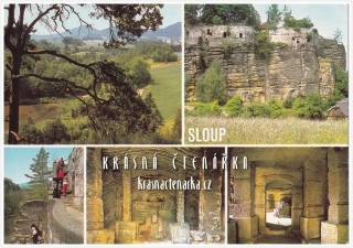 Skalní hrad SLOUP V ČECHÁCH