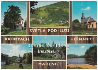 SVĚTLÁ POD LUŽÍ - KROMPACH - MAŘENICE