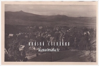 LIBEREC Staré město a pohled s Elgerovou vilou