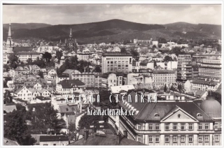 LIBEREC, Pohled na střed města