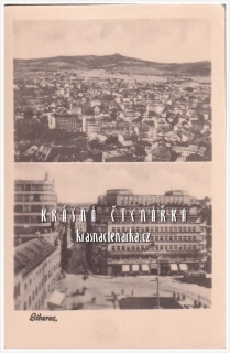 LIBEREC, Celkový pohled a palác Dunaj