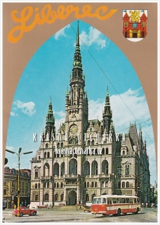 LIBEREC, Radnice i s autobusem