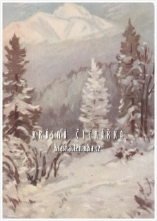 Jaroslav Votruba: VYSOKÉ TATRY, reprodukce obrazu