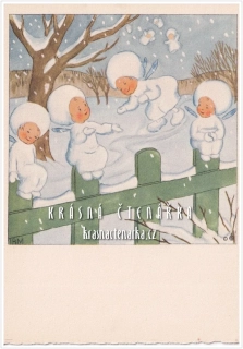 Ilustrovaná pohlednice: IDA BOHATTA-MORPURGO