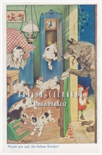 O NEPOSLUŠNÝCH KŮZLÁTKÁCH / Der Wolf und die sieben jungen Geißlein