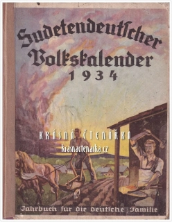 SUDETENDEUTSCHER VOLKSKALENDER 1934