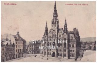 LIBEREC, Radnice a náměstí