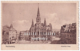 LIBEREC, Radnice a náměstí