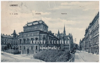 LIBEREC, Divadlo F. X. Šaldy a radnice