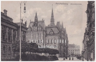 LIBEREC, Divadlo F. X. Šaldy a radnice