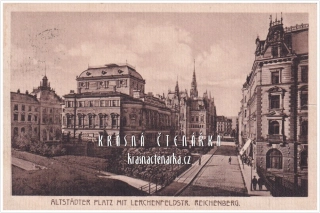 LIBEREC, Divadlo F. X. Šaldy a radnice