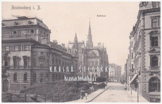 LIBEREC, Divadlo F. X. Šaldy a radnice