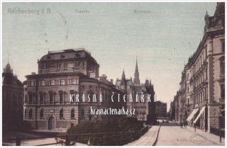 LIBEREC, Divadlo F. X. Šaldy a radnice
