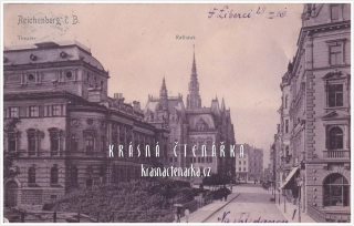 LIBEREC, Divadlo F. X. Šaldy a radnice