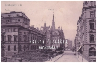 LIBEREC, Divadlo F. X. Šaldy a radnice