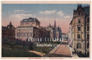 LIBEREC, Divadlo F. X. Šaldy a radnice
