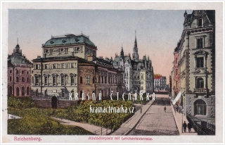 LIBEREC, Divadlo F. X. Šaldy a radnice