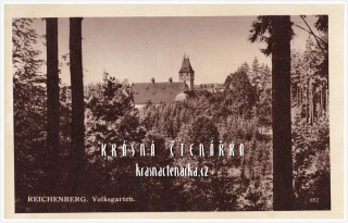 LIBEREC, Lidové sady (Volksgarten)