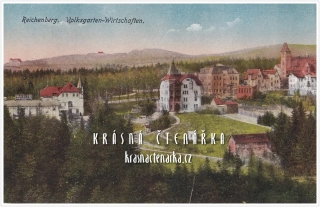 LIBEREC, Lidové sady (Volksgarten)