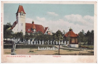 LIBEREC, Lidové sady (Volksgarten)