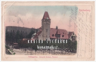 LIBEREC, Lidové sady (Volksgarten)