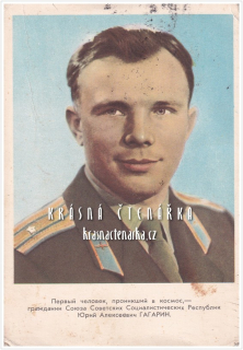 Sovětský kosmonaut JURIJ ALEXEJEVIČ GAGARIN
