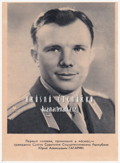 Sovětský kosmonaut JURIJ ALEXEJEVIČ GAGARIN