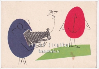 VELIKONOČNÍ pohlednice (il. Bohumil Štěpán)