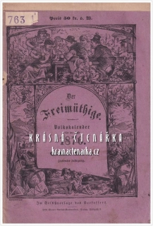 DER FREIMÜTHIGE, VOLKS-KALENDER für das Jahr 1876
