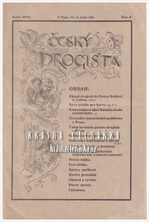 ČESKÝ DROGISTA, Časopis věnovaný zájmům drogistů a materialistů, číslo 21, 1936