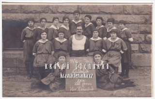LIBEREC, Lidé ve městě "Cvičící sbor Horní Růžodol 1922"