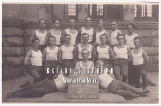 LIBEREC, Lidé ve městě "Cvičící škola Horní Růžodol 1922"