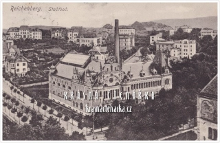 LIBEREC, Městské lázně, nyní galerie