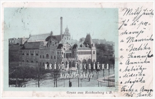LIBEREC, Městské lázně, nyní galerie