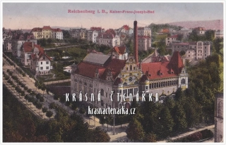 LIBEREC, Městské lázně, nyní galerie
