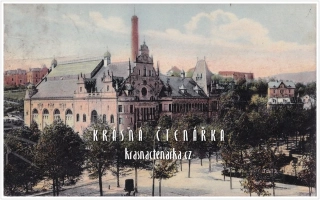 LIBEREC, Městské lázně, nyní galerie