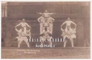 LIBEREC, Lidé ve městě "Gymnastické cvičení 1922"