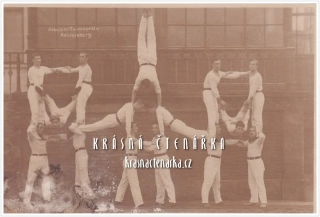 LIBEREC, Lidé ve městě "Gymnastické cvičení 1922"